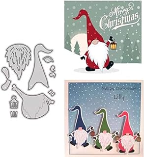 Merry Christmas Metal Die CutsMerry Christmas Party Festival Invitation Card Cutting Dies Cut Stencils for DIY Scrapbooking Photo Album Decorative Embossing Paper Dies for Card Making Templated