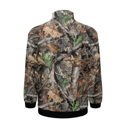 Image of Men's Lightweight Jackets Casual Full Zip Fleece Jacket Men Coats Fashion Long Sleeve Sweatshirt