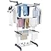 HOMIDEC Airer Clothes Drying Rack,4-Tier Foldable Clothes Hanger ...
