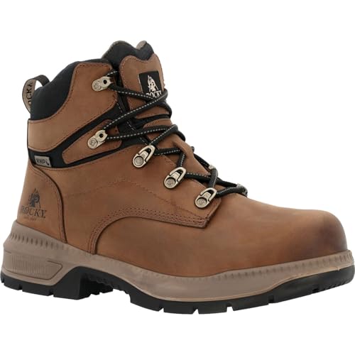ROCKY WorkSmart 6” Composite Toe Internal Met Guard Work Boot