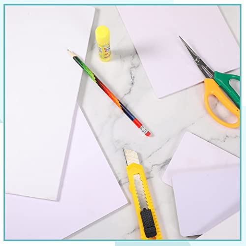 6 Pack Large Foam Boards Bulk 30 X 40 Inch Giant Foam Core Board White Foam Poster Board Multipurpose Blank Board For Presentation Projects Crafts Mounting Arts Framing School Modelling Display #TOP3