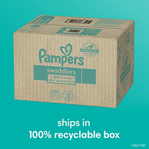 Diapers Size 1/Newborn, 198 Count - Pampers Swaddlers Disposable Baby Diapers (Packaging & Prints May Vary) #TOP1