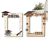 Mejora los rituales de la vida: este marco de graduación 2026 sirve como una herramienta práctica para conmemorar los logros, permitiendo a los graduados compartir su orgullo con amigos y familiares, lo que lo convierte en un recuerdo adecuado que mejora las celebraciones significativas en graduaciones o ceremonias similares.