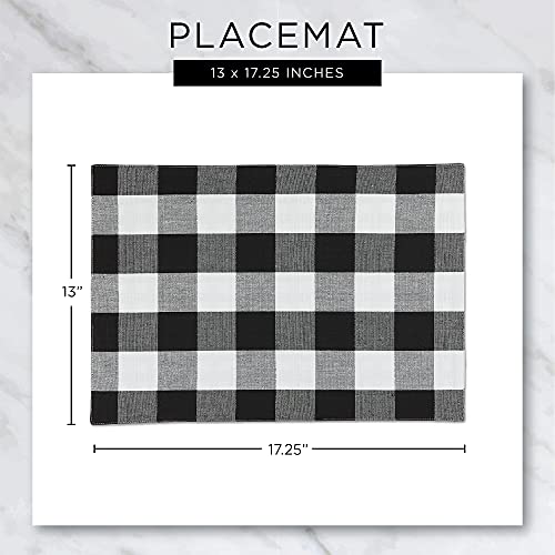 DII PVC Tabletop Collection Woven Indoor/Outdoor, Placemat Set, 13x17.25, Cinnamon, 6 Piece by DII - Used condition - Image 7