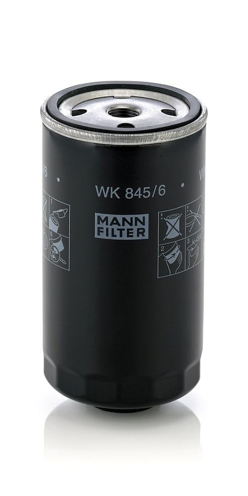 MANN-FILTER Wk 845/6 Filtro Carburante - Per Autovetture + Veicoli Commeriali - 4
