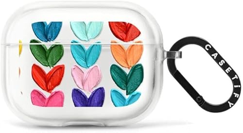 Vista 13 de CASETiFY Impact Airpods Pro (3ª) Funda con anillo - Frost