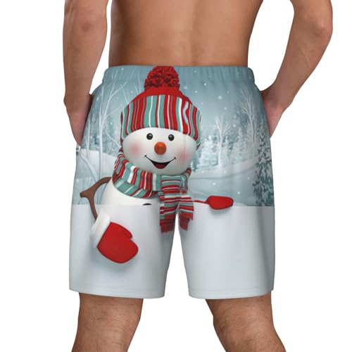 Traje de baño de playa para hombre de secado rápido y forro de compresión 4