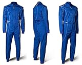 Sportlich geschnittener Rennoverall - Blau