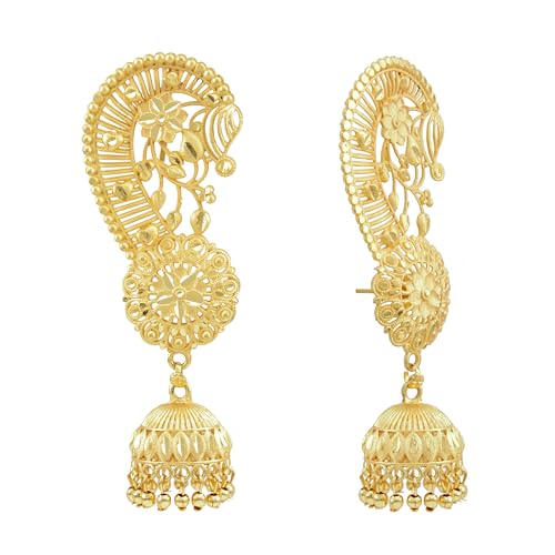 Image of JFL - Jewellery for Less Gold Plated Copper Earrings For Women
