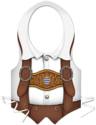 Beistle Plastic Oktoberfest Vest, Full Size