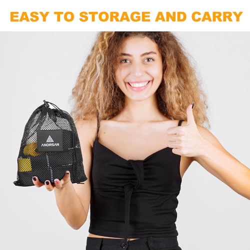 Andrsan ASRTK10 Home Resistance Training Kit, Resistance Trainer Fitness Straps For Full-Body Workout thumb #8