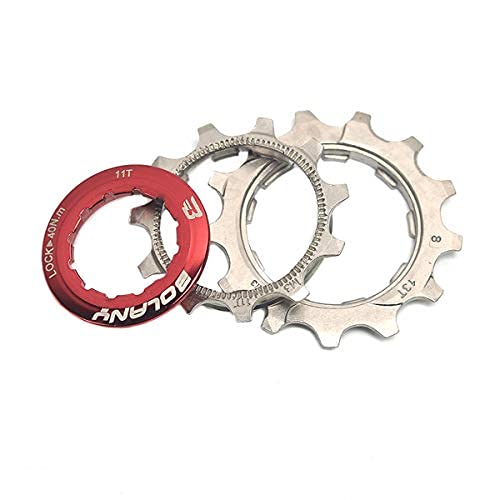BOLANY Bike 8/9/10 Speed Cassette 11-25T/32T/36T/40T/42T/46T/50T Fit for MTB Bike, Road Bicycle, Lightweight Cassette, Compatible with Shimano SRAM Sunrace - Thumbnail 3