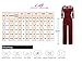 Lover-Beauty Mono Largo Casual Manga Larga Otoño Encaje Hueco Flounce Pantalones Piernas...