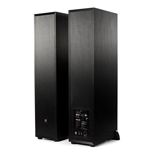 Klipsch R-28PF Surround Powerful Floor Standing Speaker | Set of 2 - Black