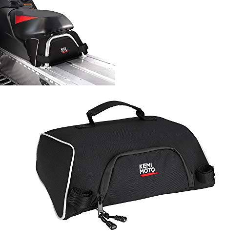 Kemimoto Snowmobile Under Seat Storage Bag, Water-resistant Large Capacity Snowmobile Bags Compatible with Polaris Indy 550 600 800 RMK 800 Pro RMK 600 Dragon 800, OEM 2876427