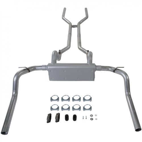 Flowmaster 17104 Header-Back System - Dual Rear Exit - American Thunder - Moderate Sound #TOP3