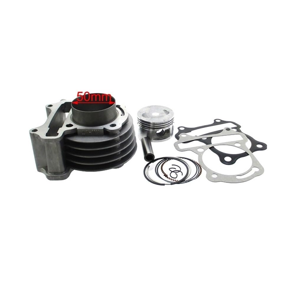 Set cilindro 100cc 50mm for scooter ATV GY6 139QMB 50cc