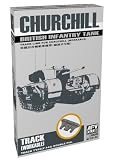 AFV Club Track Links (Workable) for Churchill Tank - 1:35 Plastic Kit by
