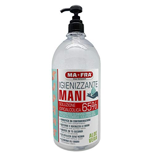 IGIENIZZANTE MANI GEL 3000 ml SOLUZIONE IDROALCOLICA 65%