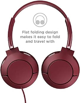 TCL Mtro200 On-Ear Wired Headphones 