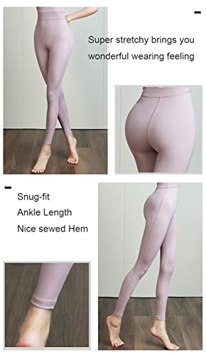 Collant feminino Yoya sem mangas, macacão de uma peça, macacão para ginástica, dança, rosa, 8P-10P