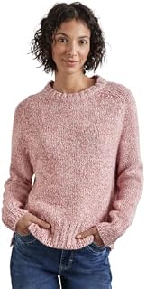 Street One Cosy mouliné Sweater, Petal Rose Mel., 46
