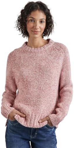 Street One Cosy mouliné Sweater, Petal Rose Mel., 46