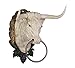 Wanddeko Skulptur Handtuchhalter STIER Ochse Bulle Gusseisen Handtuchring