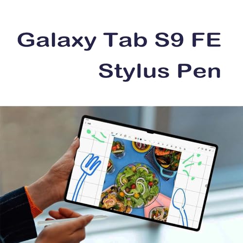Image of Galaxy Tab S9 FE S Pen for Samsung Galaxy Tab S9 FE Stylus Pen Replacement Galaxy Tab S9 FE Plus S Pen with 4,096 Pressure Levels +Free 5 Tips (Green)