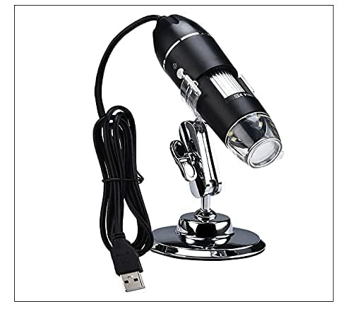 Bella Faccia 3 in 1 USB Digital Microscope, 50X-1000X Handheld Digital Zoom Microscope Endoscope Magnifier HD 2MP 8 LED for Android and iOS Smartphone (Black) (B0CCMKRKJW) Amazon Price History, Amazon Price Tracker