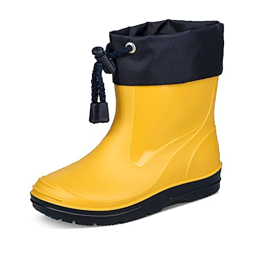 Beck Unisex Kinder Basic Gummistiefel, Gelb, 23 EU