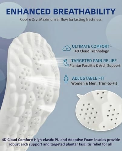 2 Pares Plantillas 4D Steppers Cloud para Mujeres y Hombres miniatura 4