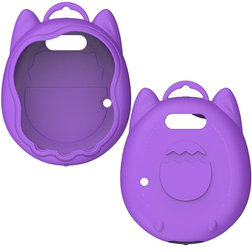 Image of Silicone Cover Case for Tamagotchi Uni Interactive Virtual Pet, Screen Protector for Tamagotchi Uni Pet Band Accessories(Silicone Cover) (Purple)