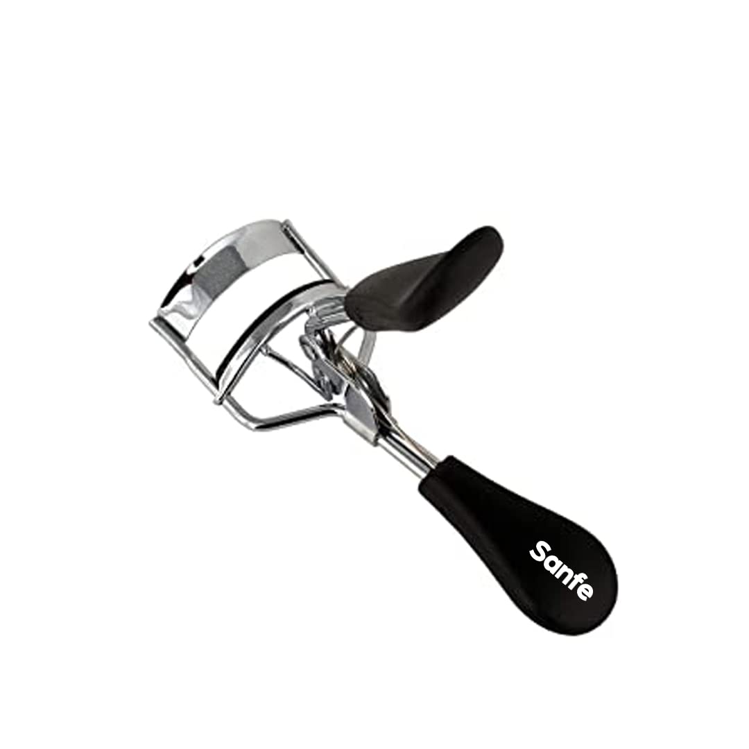 Sanfe Selfly Eyelash Curler | Easily Roll Over Small Eyelashes | 1 Piece | Gives precision curling | Easy grip | Easy to use