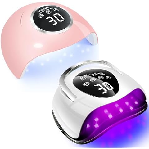 LadyMisty 72W UV LED Nail Lamp + 220W Rechargeable Cordless Nail Lamp Cover