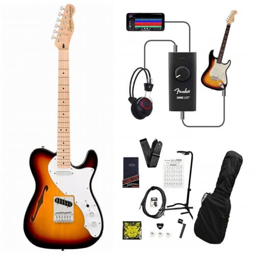 Squier/Affinity Series Telecaster Thinline Maple Fingerboard White PG 3-Color Sunburst ^ZbVŏBILink I/Ot13_Zbg