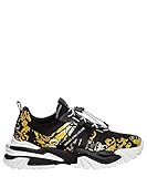  VERSACE JEANS COUTURE Herren Schuhe Sneakers 74YA3SI7 ZS711 G89 Schwarz