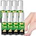 Spray per piedi di zenzero per 7 giorni e cura delle unghie, siero multiuso per la riparazione dei piedi per aiutare la pulizia, olio per la cura delle cuticole con curcuma, idratante per talloni immagine