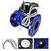 3'' Woltmann Helix Water Meter Pulse Output Detachable Water Meter, Flanged, Industrial Use, Heavy-Duty Cast Iron, Cubic Meter