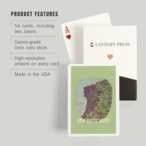 Baraja Póker Vintage Franconia Notch 52 Cartas miniatura 3