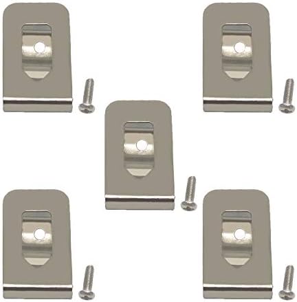 SKCMOX Replacement Belt Clip Hook for Dewalt N268241 Fit for 20V Max Tools DCD980 DCD985 DCD980L2 DCD985L2 (5 Pack)