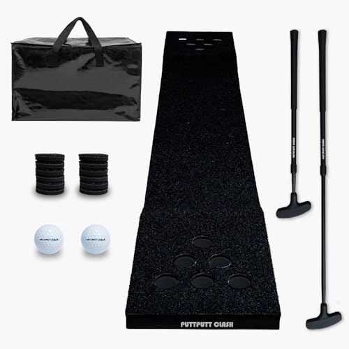 PuttPutt Clash Premium Golf Putting Game Set – Includes Carry
