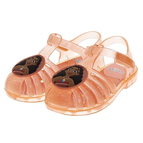 Image of Disney Girls Sandal Frozen Minnie Mouse Sesame Street Elmo Abby and Peeps Jelly Sandals for Girl Size Infant /Toddler /Little Kid