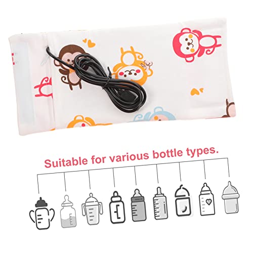 Toddmomy 4 Pçs Tampa De Mamadeira De Uso Geral Para Bebês Recém-Nascidos Aquecedor De Mamadeira Para