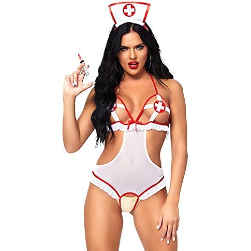 Leg Avenue womens Sexy Fantasy Roleplay Cosplay Lingerie Outfit