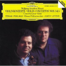 Wolfgang Amadeus Mozart, James Levine, Itzhak Perlman