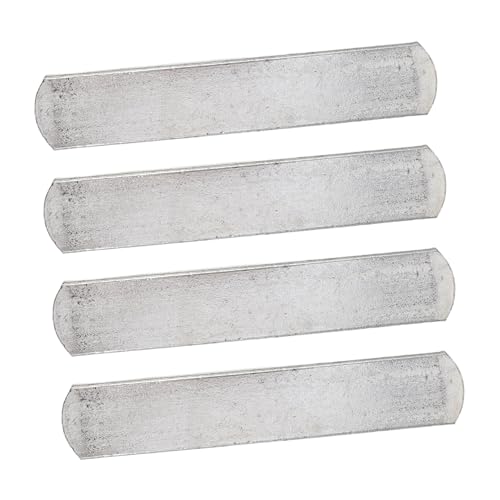 Plaques acier pour gilet lesté de musculation - lot de 4 inserts résistants