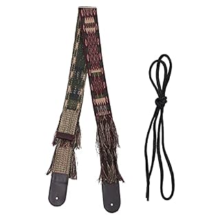 Vaguelly 2 Pcs Pièces Guitares Délicat Roman Accessoire en Cuir Usure-Ceinture Café Électrique Épaule Acoustique Pu… - Les Beatles, Paul McCartney, John Lennon, RIngo Starr, George Harrison