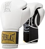 Everlast 1910 Classic Guantes De Boxeo para Entrenamiento, Blanco, 453 G (16 Oz)