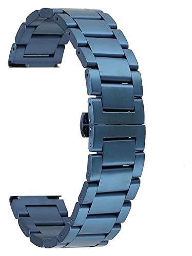 Bracelet montre 18 mm acier anti-irritation fermoir sécurisé